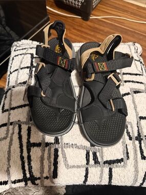 Ozark Trail Black and Tan Men's Outdoor Sport Sandals